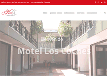 Tablet Screenshot of motelloscoches.com